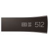 SAMSUNG Bar Plus USB 3.1 512GB / USB 3.2 Gen 1 / USB-A / Kov / Šedá MUF-512BE4/APC