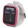 HELMER dětské chytré hodinky KW 801/ 1.54" TFT/ dotykový display/ foto/ video/ 6 her/ micro SD/ čeština/ růžovo-bílé Helmer KW 801 P