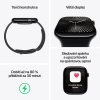 Apple Watch Series 10 GPS 46mm Klavírně černý hliník s černým sportovním řemínkem - S/M mwwp3qc/a