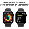 Apple Watch Series 10 GPS 46mm Klavírně černý hliník s černým sportovním řemínkem - S/M mwwp3qc/a