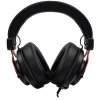 AROZZI herní sluchátka ARIA Black-Red/ náhlavní/ 2x 3,5" jack/ redukce na 1x 3,5" jack/ odnímatelný mikrofon AZ-ARIA-RD