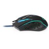 NEDIS herní myš GMWD210BK/ drátová/ optická/ podsvícená/ 3600dpi/ 6tlačítková/ USB/ černá GMWD210BK