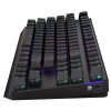Endorfy herní klávesnice Thock TKL Wireless Red / RGB / red sw. / bezdrátová / mechanická / US layout / černá EY5A080