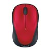 Logitech myš M235/ Bezdrátová/ Optická/ 1000dpi/ USB přijímač/ červená 910-002496