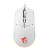 MSI herní myš CLUTCH GM11 WHITE Gaming/ 5.000 dpi/ RGB Lighting/ 6 tlačítek/ USB S12-0401950-CLA