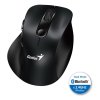 GENIUS Ergo 9000S Black/ duální Bluetooth + 2,4GHz/ 2400 dpi/ bezdrátová/ tichá/ černá 31030038400