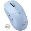 GENIUS NX-8080S BT Tiffany Blue/ duální Bluetooth + 2,4GHz/ 1600 dpi/ bezdrátová/ Copilot/ tichá/ 7tlačítková/ modrá 31030042402