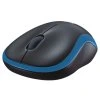 Logitech myš M185/ Bezdrátová/ Optická/ 1000dpi/ USB přijímač/ modrá 910-002239