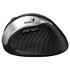 GENIUS Ergo 8250S Silver Grey/ vertikální/ 1600 dpi/ bezdrátová/ 6tlačítek/ tichá/ černostříbrná 31030031401