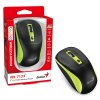 GENIUS NX-7123 BlackGreen/ 1200 dpi/ bezdrátová/ Copilot/ 4tlačítková/ černozelená 31030043403