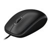 Logitech myš B100/ Drátová/ Optická/ 800dpi/ USB/ černá 910-003357