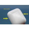 Sluchátka Apple AirPods (2019) (MV7N2ZM/A) bílá  ..Použito ..Oděrky na pouzdře ..Vevnitř pouzdra známky opotřebení ..Bez krabičky ..Záruka 12 měsíců
