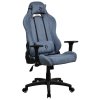 AROZZI herní židle TORRETTA Soft Fabric v2/ látkový povrch/ modrá TORRETTA-SFB-BL2