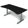 AROZZI herní stůl ARENA Gaming Desk Frozen Grey Black ARENA-FG-BK