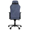 AROZZI herní židle VERNAZZA Soft Fabric Blue/ povrch Elastron/ modrá VERNAZZA-SFB-BL