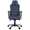 AROZZI herní židle VERNAZZA Soft Fabric Blue/ povrch Elastron/ modrá VERNAZZA-SFB-BL
