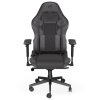 Endorfy herní židle Scrim BK / kombinace textil / kůže / černá EY8A001