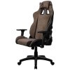AROZZI herní židle AVANTI Soft Fabric Brown/ látkový povrch/ hnědá AVANTI-SFB-BWN