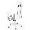 Endorfy herní židle Scrim OWH / kombinace textil / kůže/ bílá EY8A007