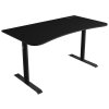 AROZZI herní stůl ARENA MEDIUM Pure Black/ černý/ šíře 140 cm ARENA-MEDIUM-PBK