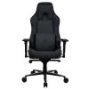 AROZZI herní židle VERNAZZA Supersoft Pure Black/ látkový povrch/ černá VERNAZZA-SPSF-PBK