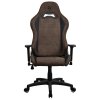 AROZZI herní židle TORRETTA SuperSoft/ látkový povrch/ hnědá TORRETTA-SPSF-BWN