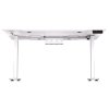 Endorfy herní stůl Atlas L electric OWH / 150cm x 78cm / nosnost 80 kg / elektricky výškově stavitelný (73-120cm) / bílý EY8E002