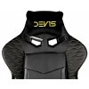DEV1S herní židle BLACK DEV1S_HERNI_ZIDLE_BLACK
