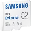 SAMSUNG PRO Endurance MicroSDHC 32GB + SD Adaptér / CL10 UHS-I U1 / V10 MB-MJ32KA/EU