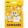 SAMSUNG PRO Plus Sonic the Hedgehog™ microSDXC 256GB + SD Adaptér / CL10 UHS-I U3 / A2 / V30 MB-MD256SA/LC1
