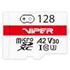 PATRIOT Viper 128GB Micro SDXC / UHS-I / U3 / A2 / C10 / V30 PV128GGM32MCX