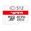 PATRIOT Viper 512GB Micro SDXC / UHS-I / U3 / A2 / C10 / V30 PV512GGM32MCX