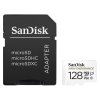 SanDisk High Endurance Video 128GB microSDXC / CL10 / UHS-3 V30 / vč. adaptéru SDSQQNR-128G-GN6IA