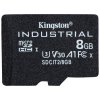 KINGSTON 8GB microSDHC / Industrial Temp / UHS-I / U3 / bez adaptéru SDCIT2/8GBSP