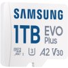 SAMSUNG EVO Plus 2024 MicroSDXC 1TB + SD Adaptér / CL10 UHS-I U3 / A2 / V30 MB-MC1T0SA/EU