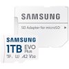 SAMSUNG EVO Plus 2024 MicroSDXC 1TB + SD Adaptér / CL10 UHS-I U3 / A2 / V30 MB-MC1T0SA/EU