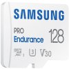 SAMSUNG PRO Endurance MicroSDXC 128GB + SD Adaptér / CL 10 UHS-I U3 / V30 MB-MJ128KA/EU