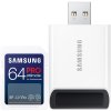 SAMSUNG PRO Ultimate SDXC 64GB + USB Adaptér / CL10 USH-I U3 / V30 MB-SY64SB/WW