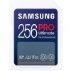 SAMSUNG PRO Ultimate SDXC 256GB + USB Adaptér / CL10 USH-I U3 / V30 MB-SY256SB/WW