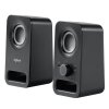 Logitech repro Z150 Multimedia Speakers/ 2.0/ 3W/ 3.5mm jack/ Midnight black-černý 980-000814