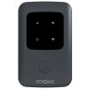 STRONG 4G MIFI 150C/ Wi-Fi standard 802.11 b/g/n/ 150 Mbit/s/ 2,4GHz/ 1x SIM slot/ 1x USB-C/ 1x micro SD slot/ černý 4GMIFI150C