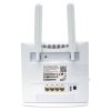 STRONG 4G LTE router 300/ Wi-Fi standard 802.11b/g/n/ 300 Mbit/s/ 2,4GHz/ 4x LAN (1x WAN)/ USB/ SIM slot/ bílý 4GROUTER300