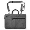 NEDIS brašna na notebook/ 17-18"/ ramenní popruh/ 8 úložných kapes/ černá NBBG17150BK