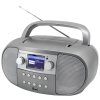 Soundmaster SCD7600TI/ DAB+/ Internet Wi-Fi rádio/ BT/ CD/ MP3/ LCD/ RDS/ USB/ AUX IN/ Stříbrný SCD7600TI