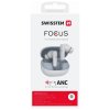 Swissten bluetooth anc sluchátka focus bílá 51500100