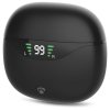 NEDIS bezdrátová sluchátka + mikrofon/ TWS/ BT/ výdrž 30 hod/ 100 dB/ ovládání dotykem/ nabíjecí pouzdro/ USB-C/ černé HPBT2450BK