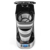 NEDIS kávovar/ na jeden šálek/ dvoustěnný cestovní hrnek/ kapacita 0,42 l/ časovač/ černý KACM310FBK