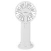 NEDIS ruční ventilátor/ průměr 6 cm/ výkon 0,9 W/ 2 rychlosti/ plast/ bílý FNHH1WT