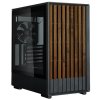 Zalman skříň P10 Namu / miniT/ 3x120mm fan / USB 3.0 / USB-C / dřevěné doplňky / černá P10 Namu black