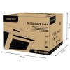 CONCEPT Vestavná mikrovlnná trouba MTV8034wh WHITE